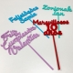 Topper Personalizado 15-19cm anchura