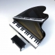Piano con frase personalizada